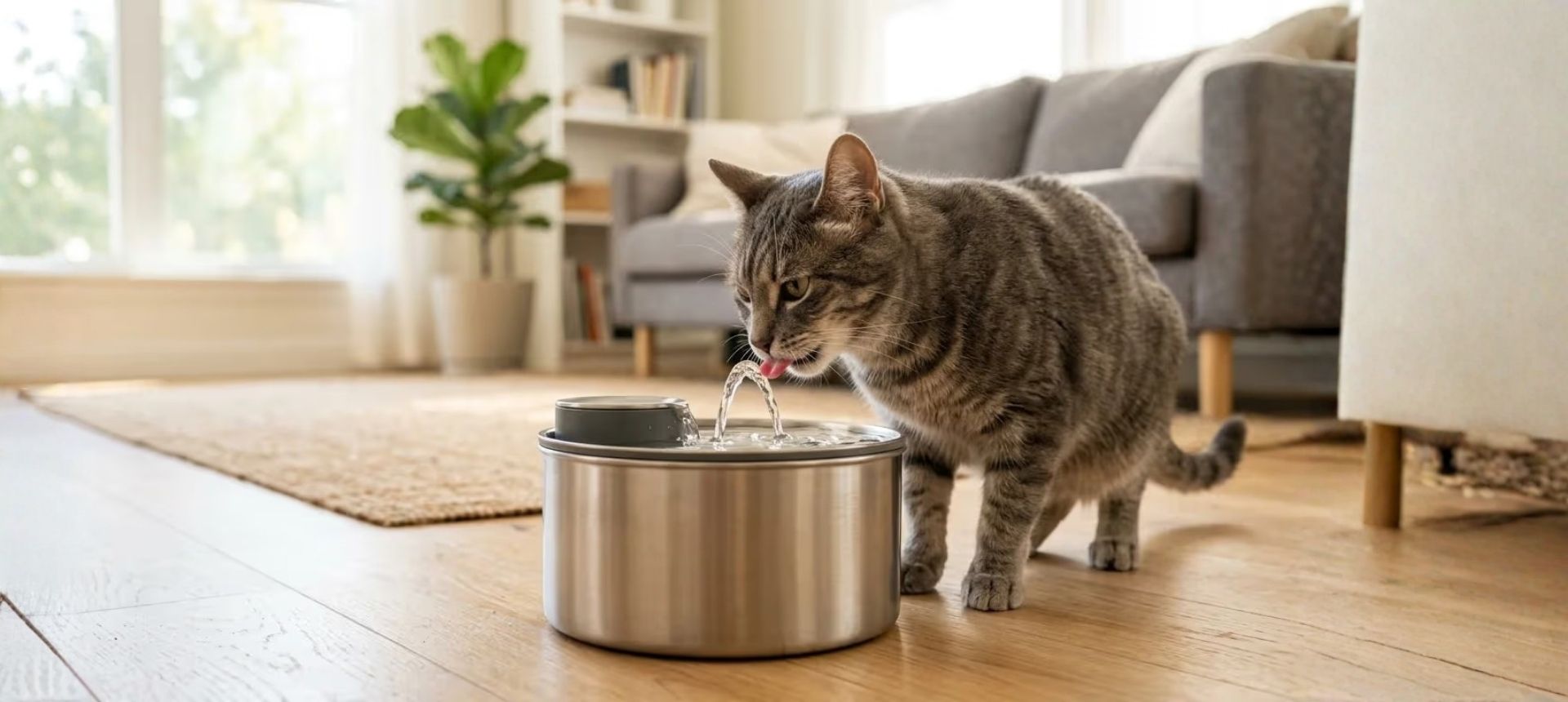 Cat Food & Water Bowls/Fountains