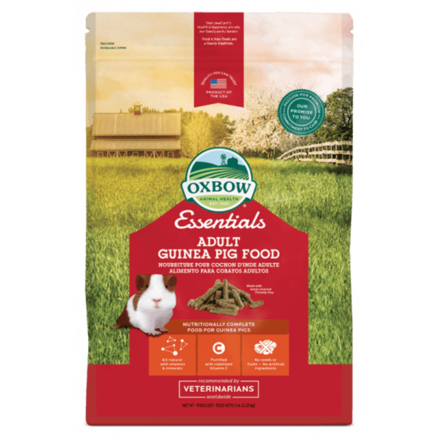 Oxbow Essentials Adult Guinea Pig Food 2.25kg