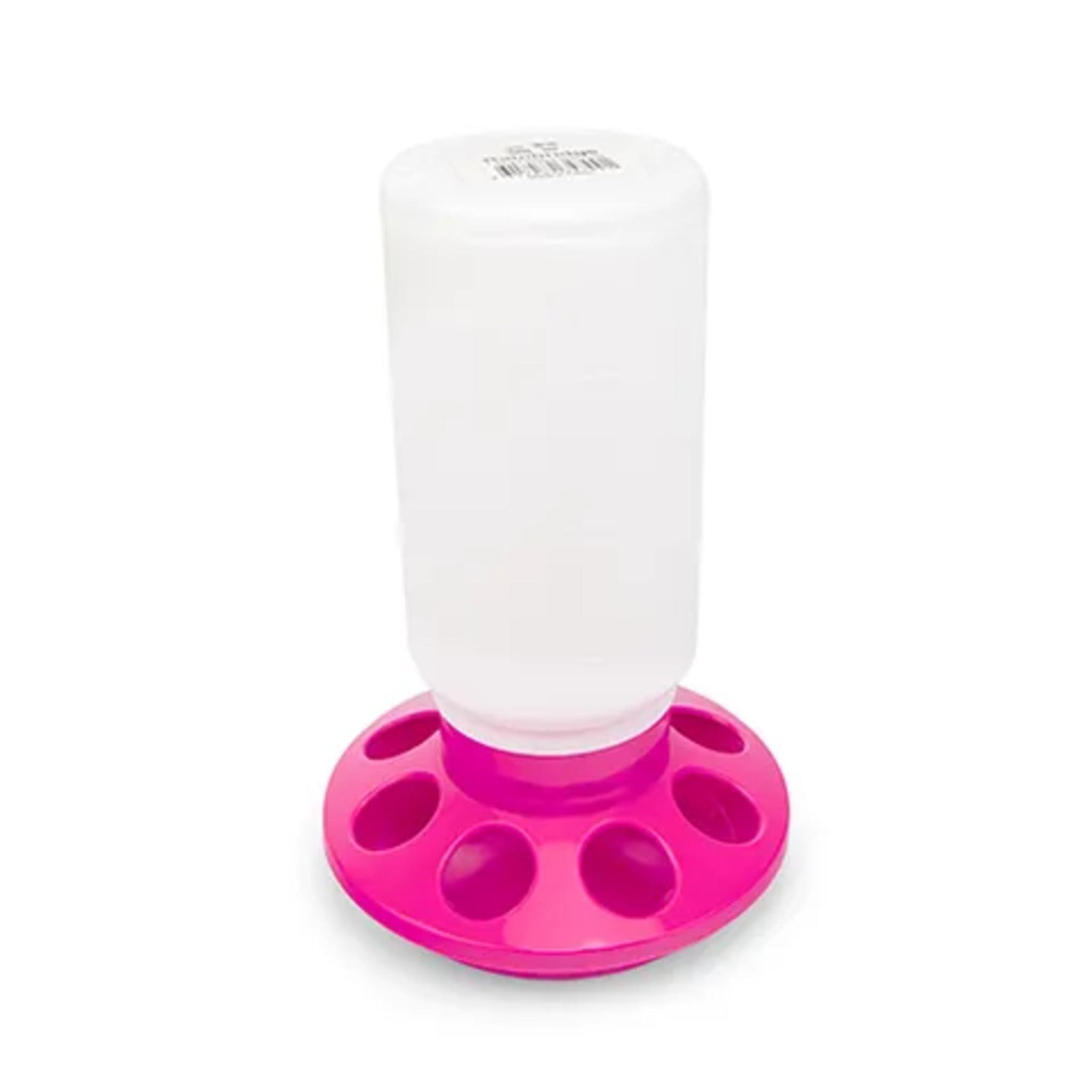 Neon Pink Based Chick Feeder 1KG