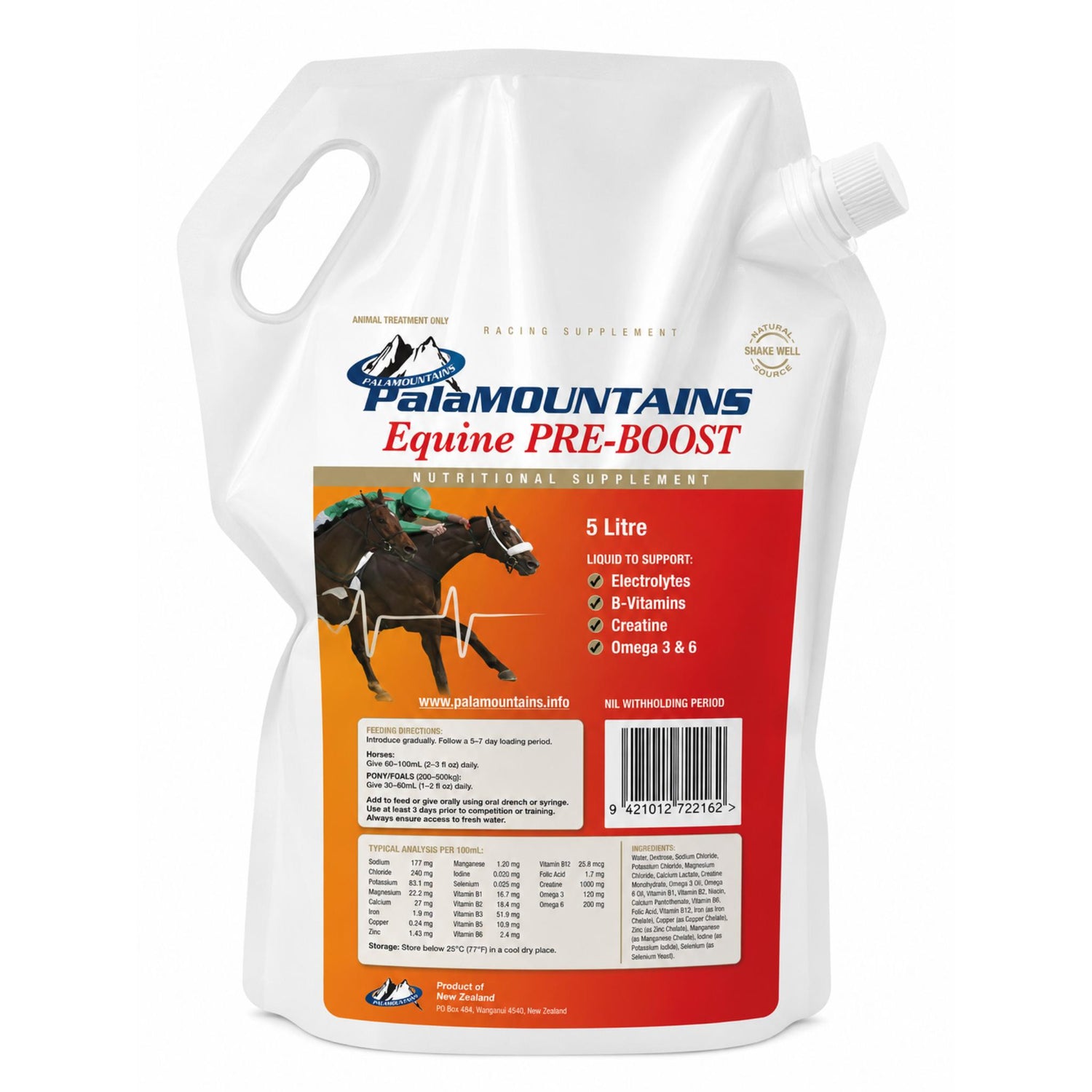 palaMOUNTAINS Equine Pre-Boost
