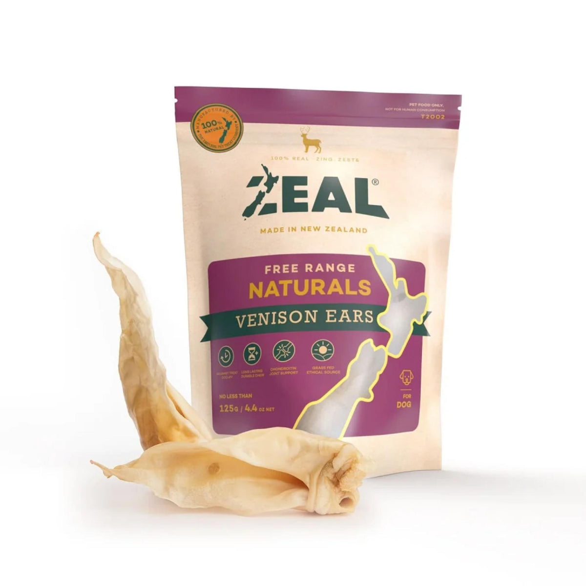 Zeal Venison Ears 125g