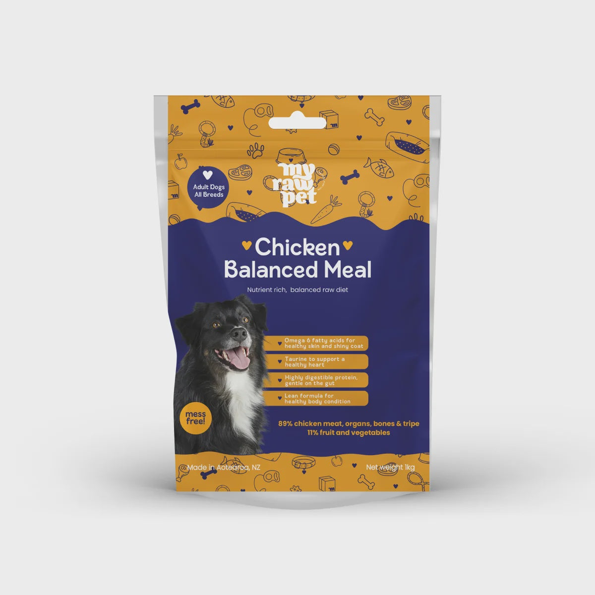 My Raw Pet Chicken Balanced Meal 1KG