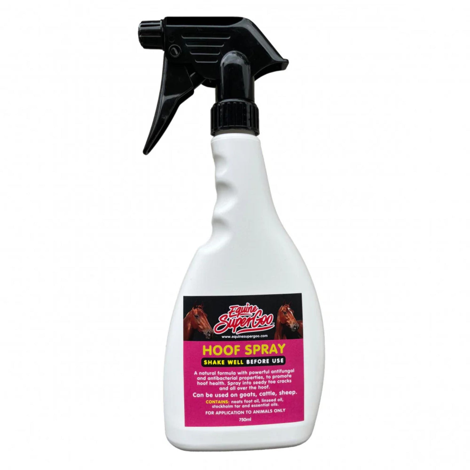 Hoof Spray with Antifungal Natural Ingredients – 750ml