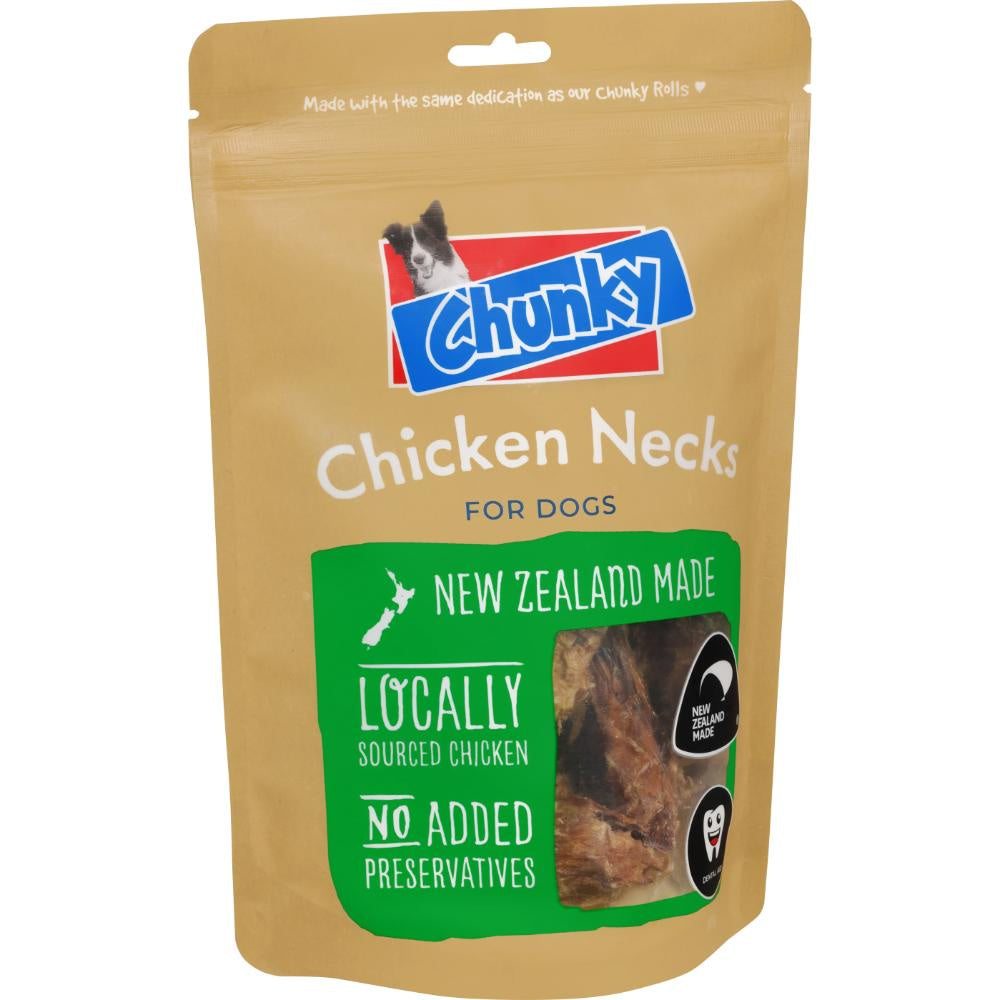 Chunky Chicken Neck Treats 80g