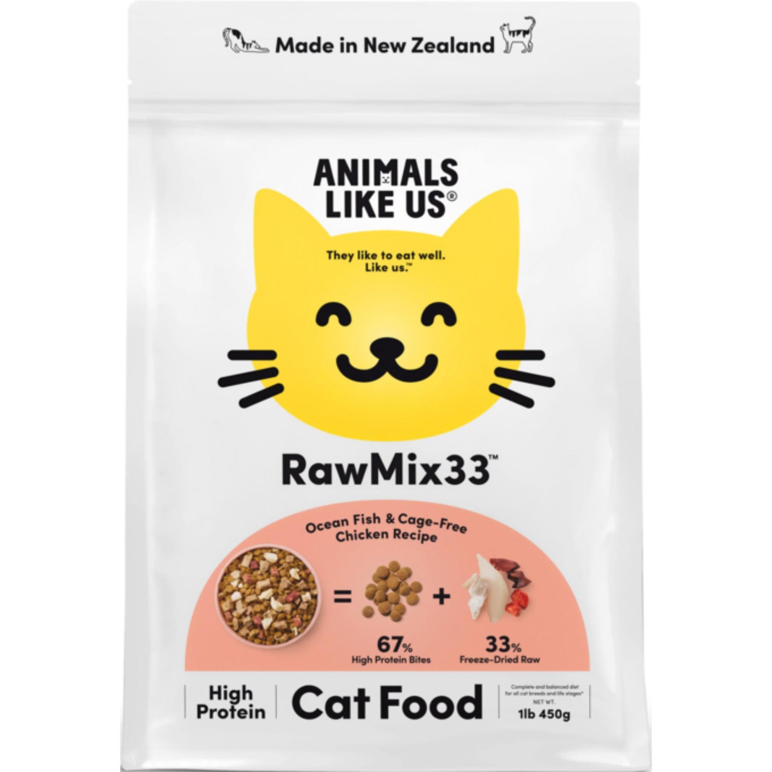 RawMix33 Cat Food 450gm