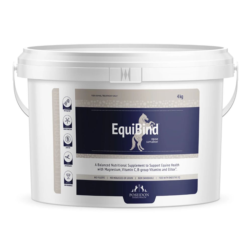 Poseidon Equibind Equine Supplement in 4KG Bucket