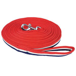 Zilco-brite-lunge-rein-red-white-blue