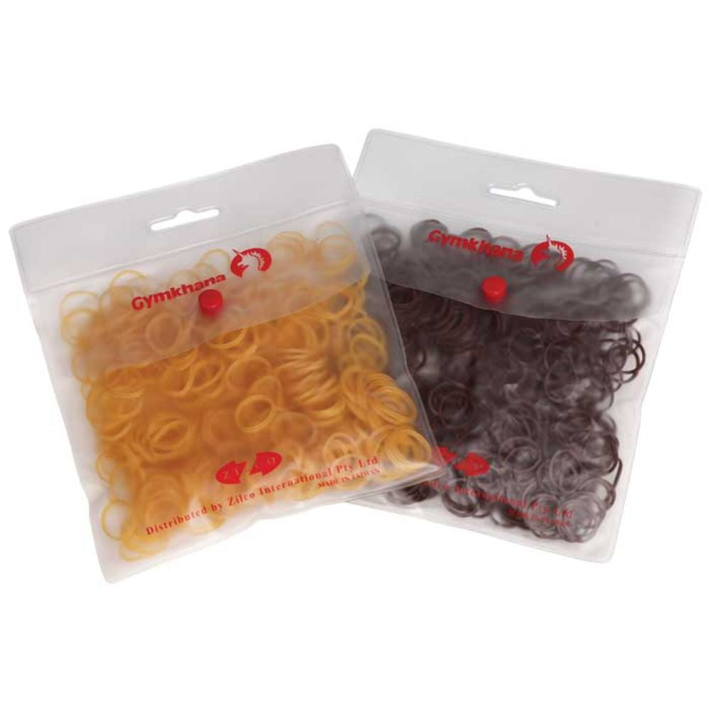 Gymkhana-rubber-plait-bands