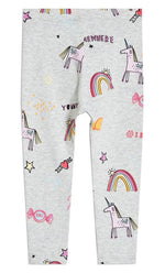 Girls Unicorn Leggings