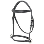 Platinum Bitless Bridle Black
