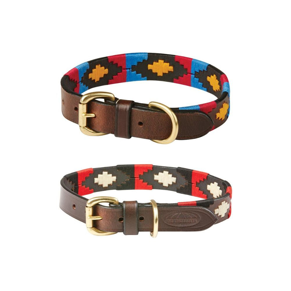 Weatherbeeta Polo Leather Dog Collar 