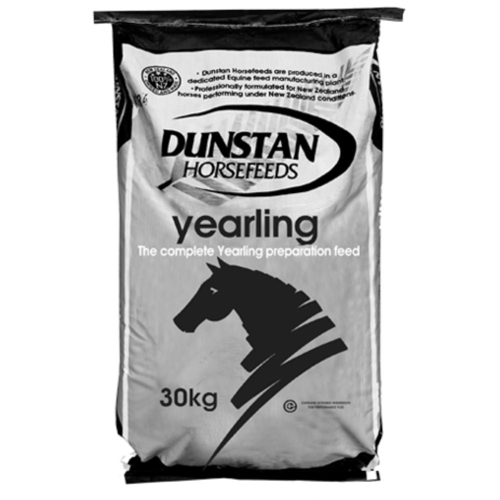 Dunstan Horsefeeds Yearling Mix 30KG, the complete Yearling preparation feed.