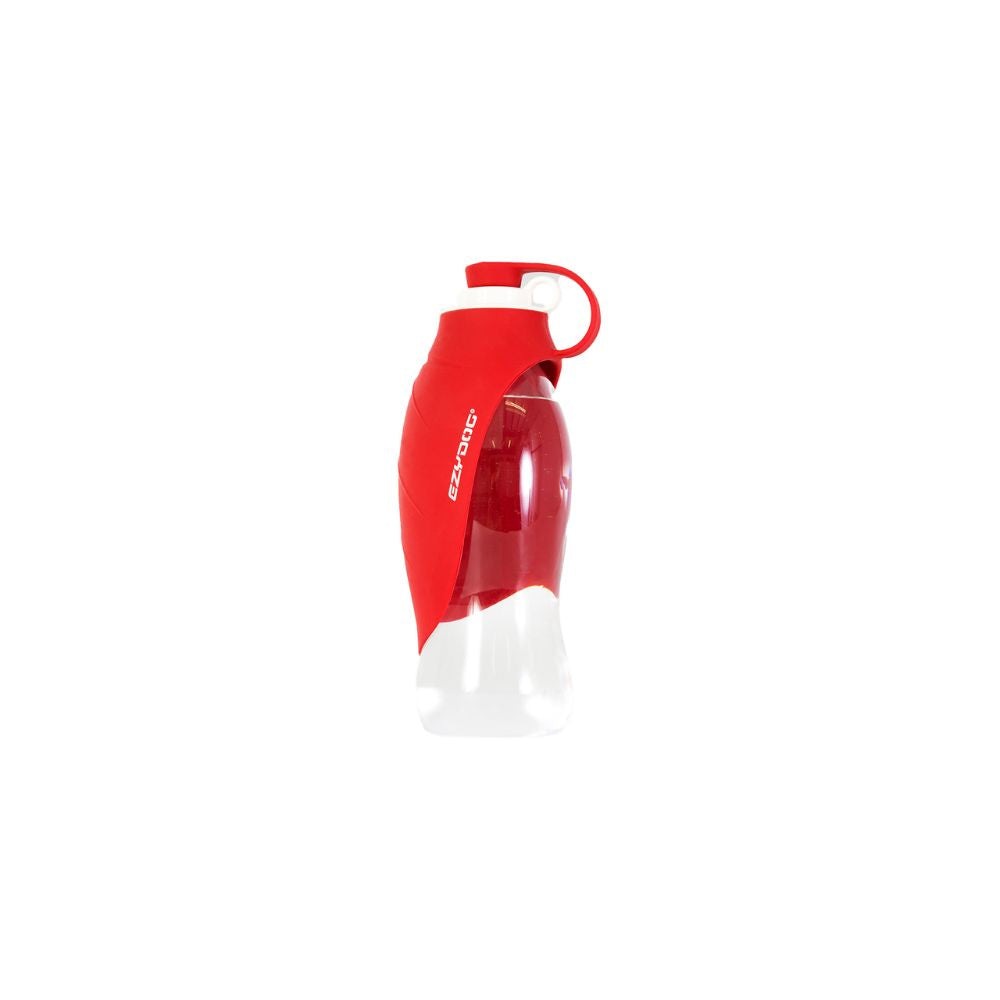 Ezydog-leaf-water-bottle-red