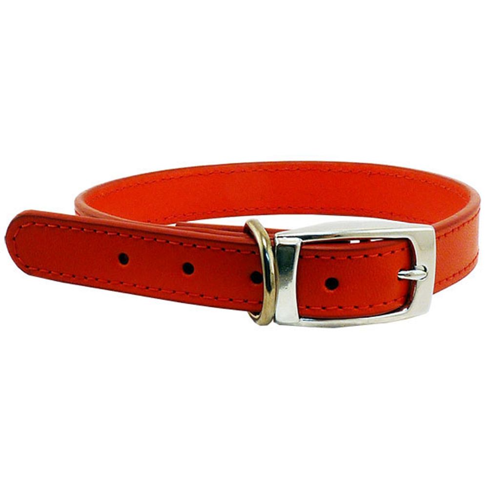 beau-pets-leather-stitched-collar-red