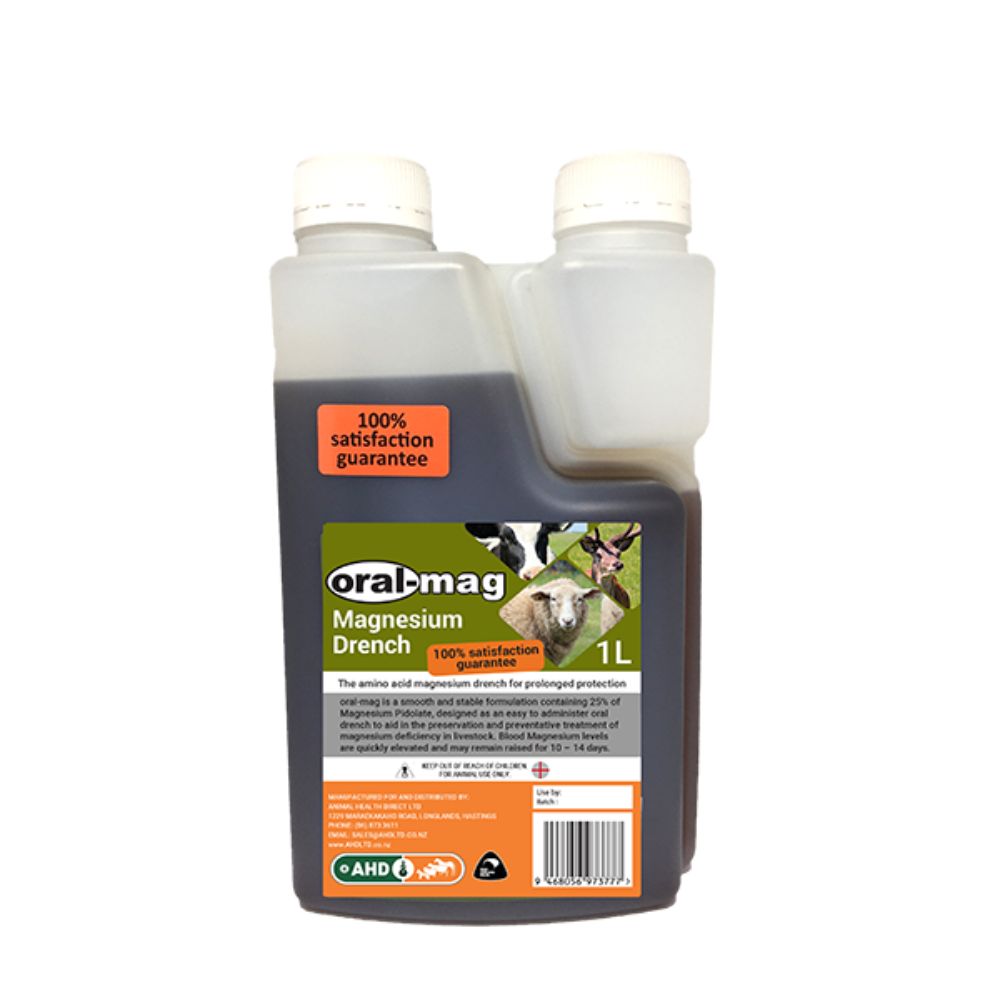 AHD oral magnesium drench