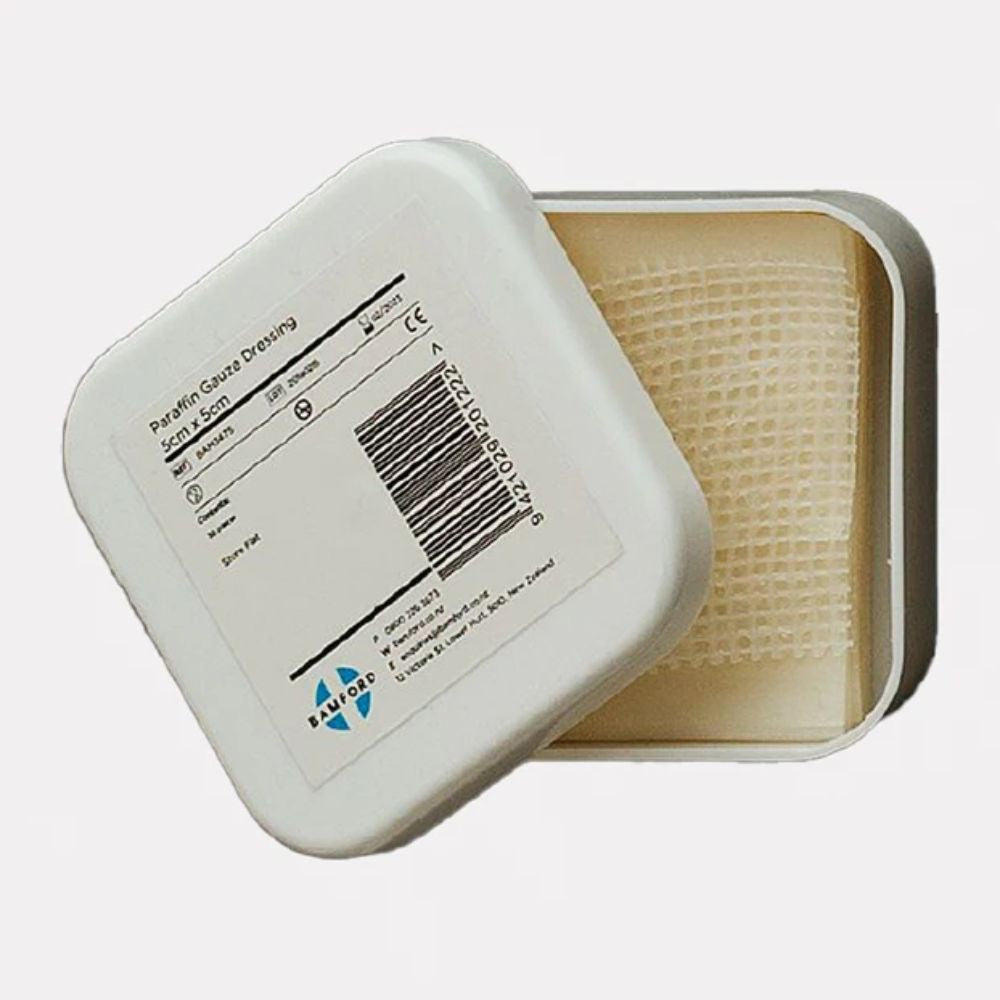 Paraffin Gauze Dressing 10cm x 10cm - 36 Pack