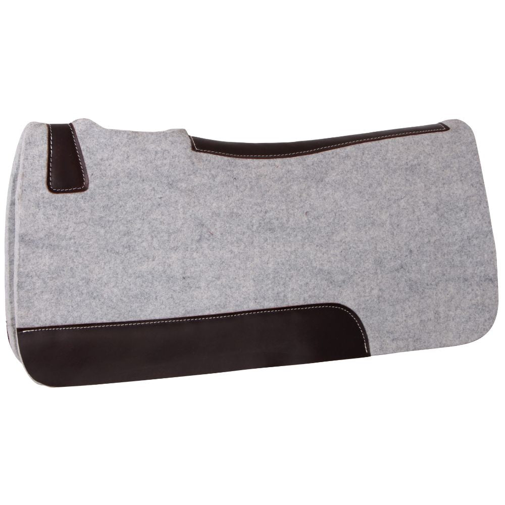 Double-hill-contoured-synthetic-western-pad-natural