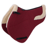 Cavallino-Close-Contact-Jump-Saddlecloth-Shaped-burgundy