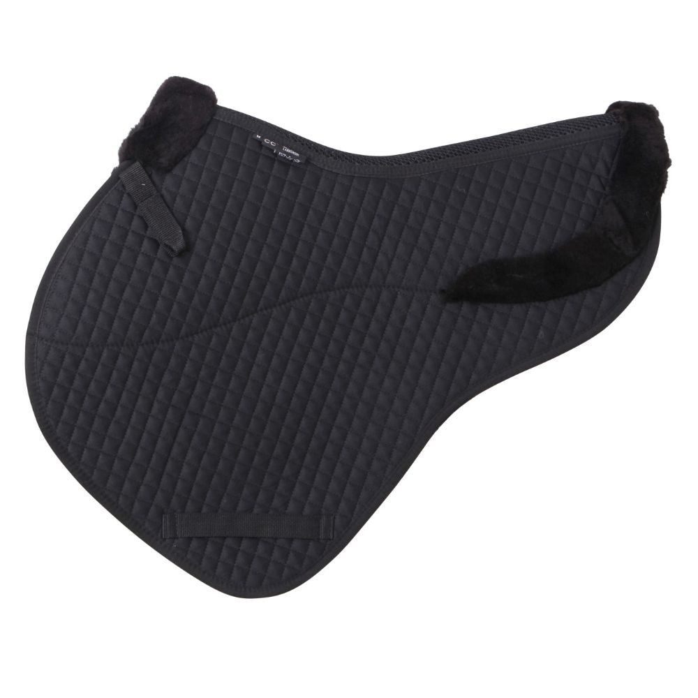 Cavallino-Close-Contact-Jump-Saddlecloth-Shaped-Black