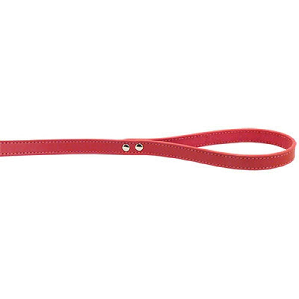 beau-pets-leather-dog-lead-pink
