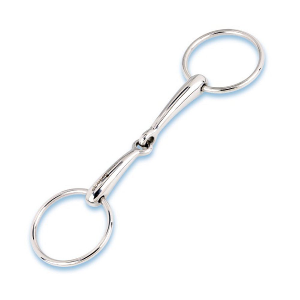 STUBBEN 1113 Loose Ring Snaffle Bradoon Bit