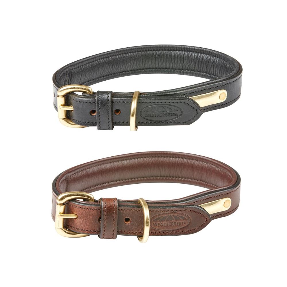 Weatherbeeta-Padded-Leather-Dog-Collars
