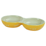 Glazed-Ceramic-Cat-Twin-Cat-Bowl