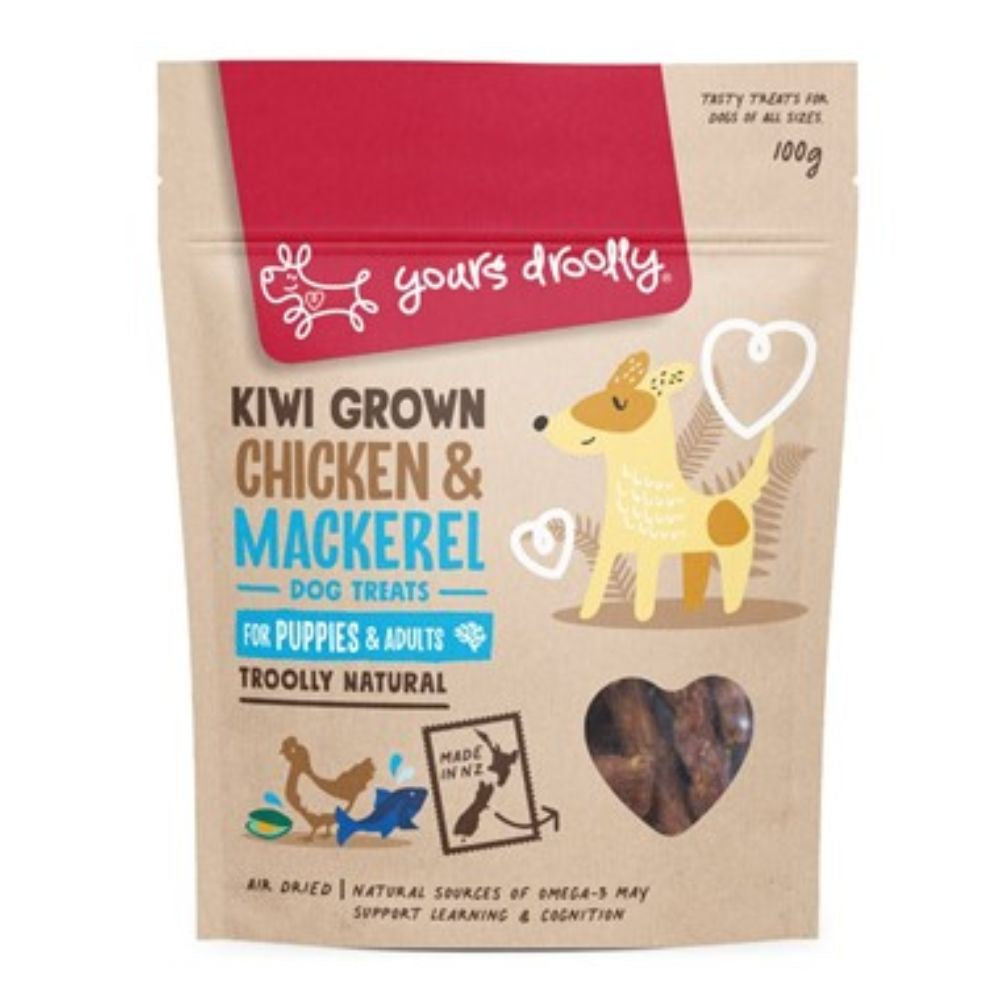 yours-droolly-chicken-mackerel-puppy-treats-100g