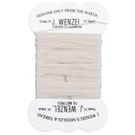 mane plaiting thread white