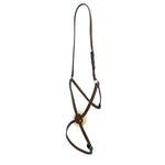 Platinum Mexican Grakle Noseband Brown