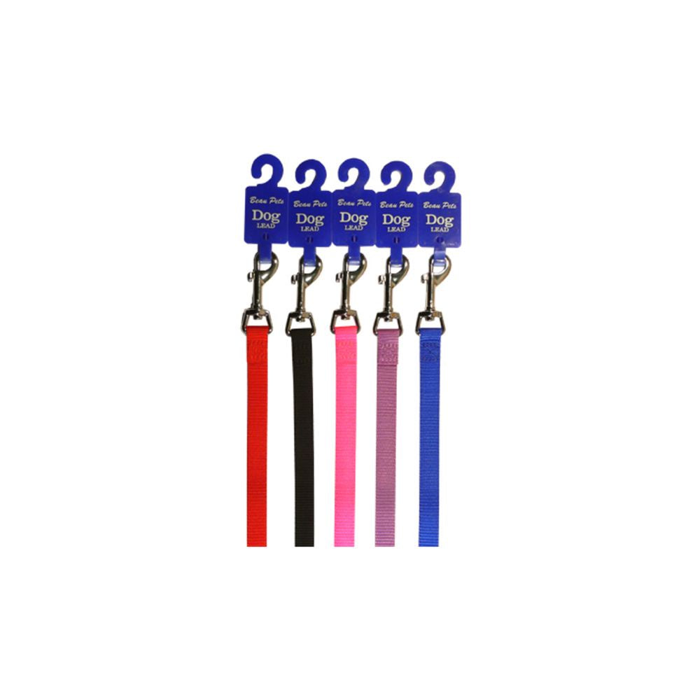 beau-pets-nylon-dog-lead-various-colours