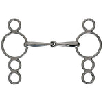 Blue Tag SS Dutch Gag Bit / 4 Ring
