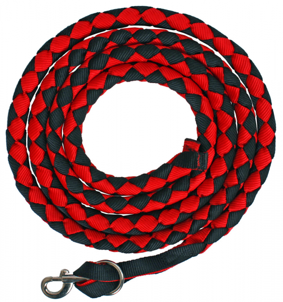 Blue Tag Plaited Two Tone Lead