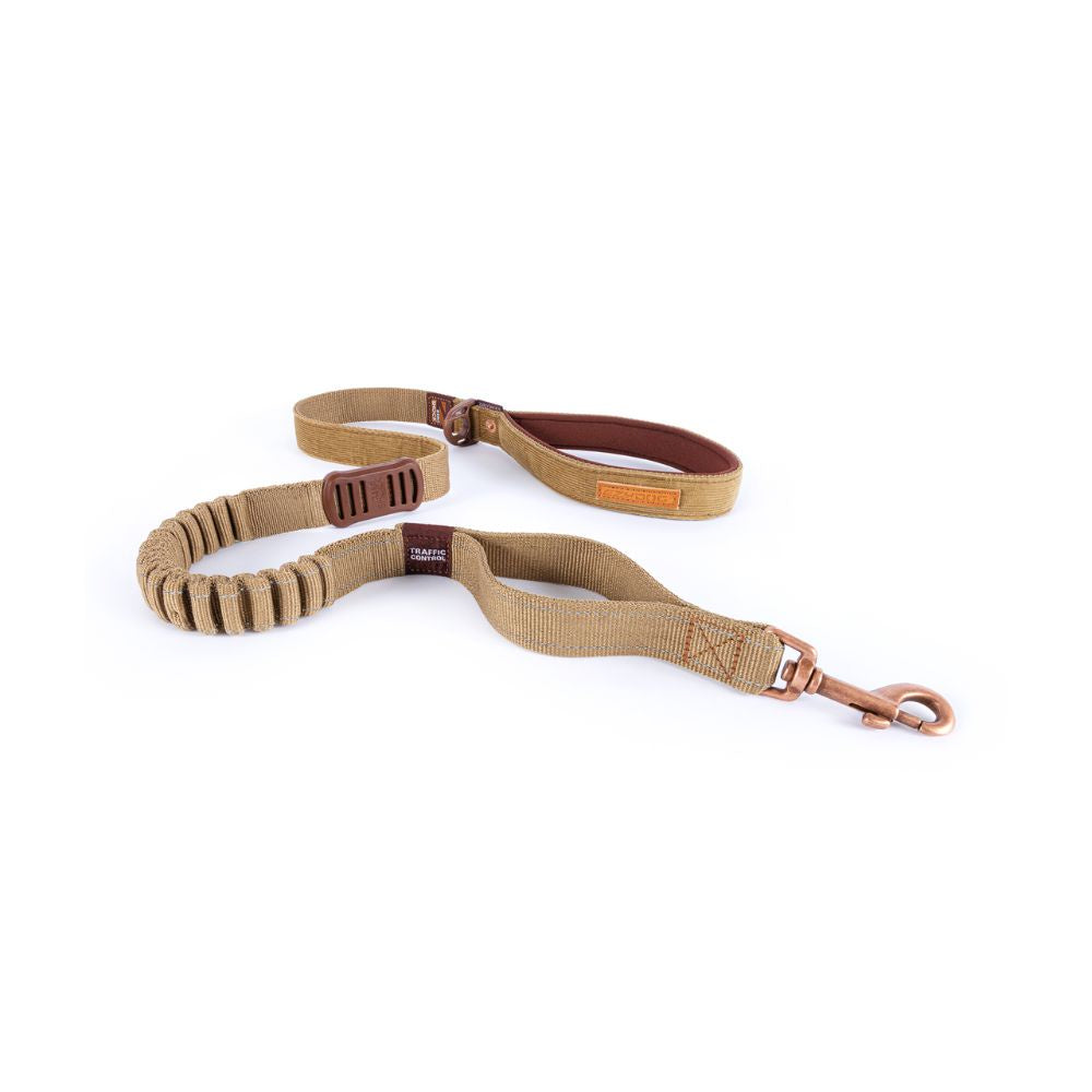 EzyDog Leash Zero Shock 120cm Corduroy