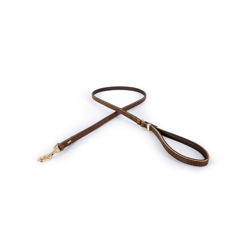 ezydog-oxford-leash-lite-brown