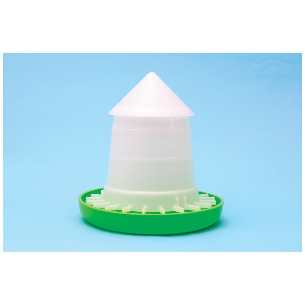 Poultry Feeder Crown Suspending with Lid 3KG