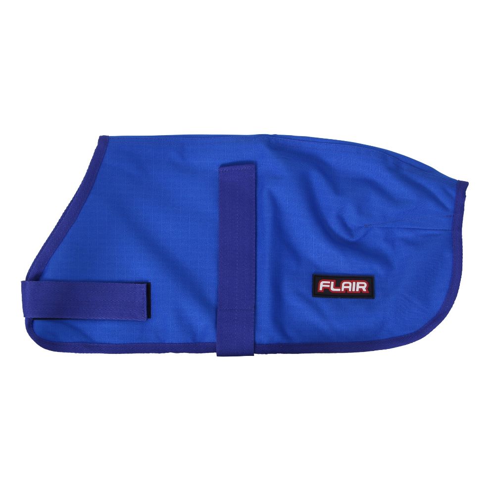 Flair Roxburgh dog coat blue waterproof