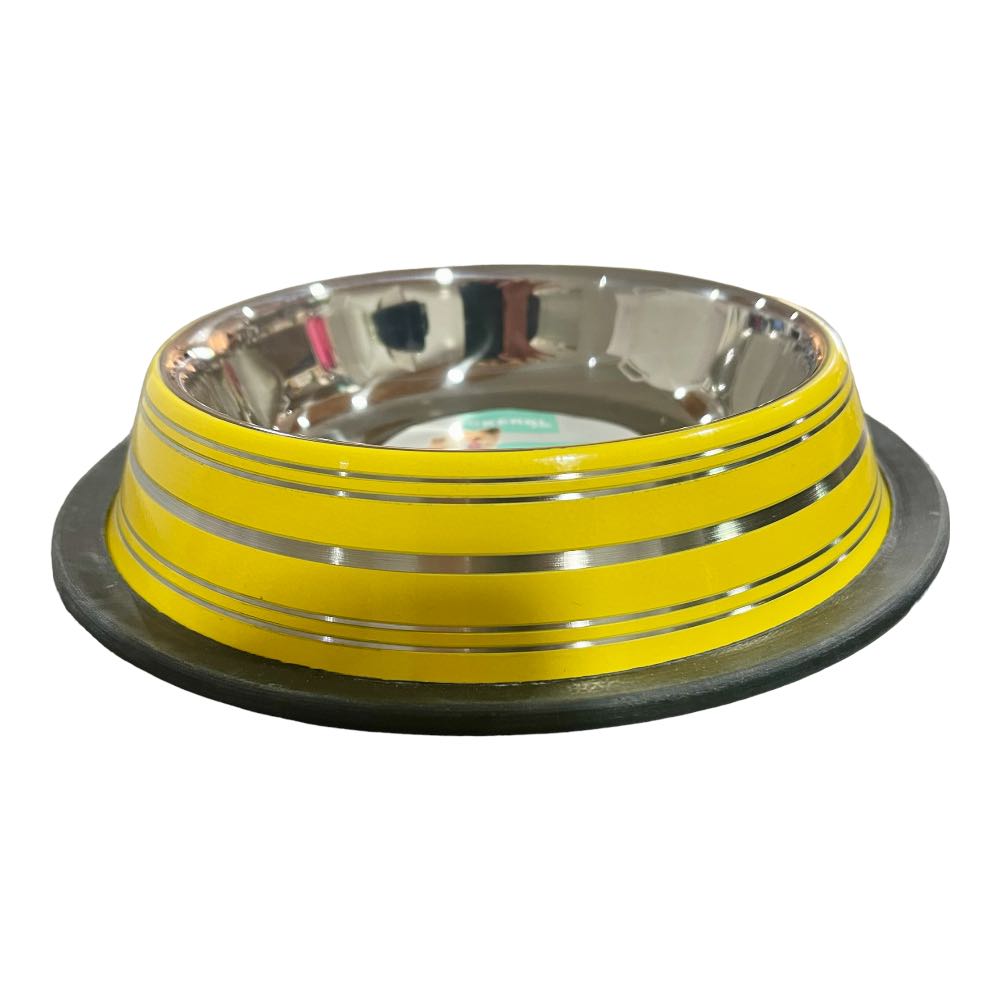 kerbl-stainless-pet-bowl-yellow